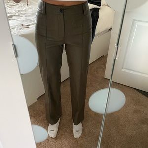 Zara leather pants barely worn